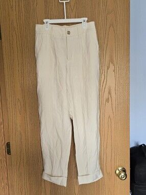 a new day Cream Straight Leg Pants